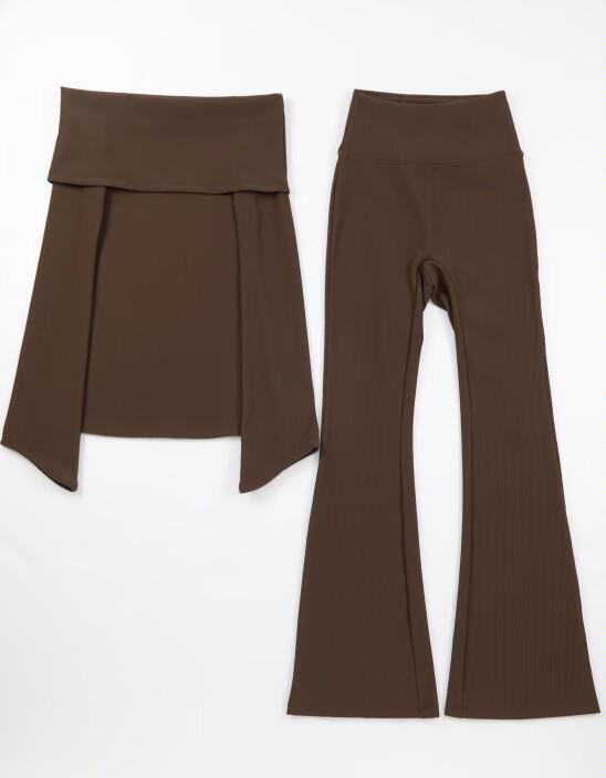 Cold Shoulder Leggings