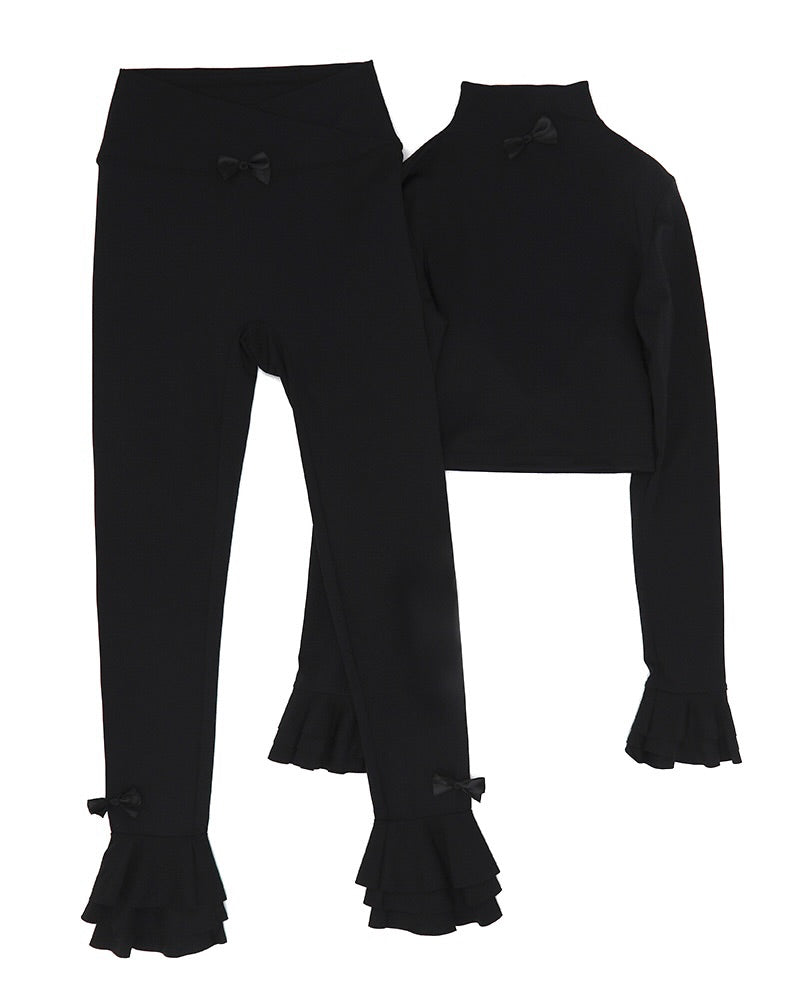 Aurora Ruffle Athletic Top