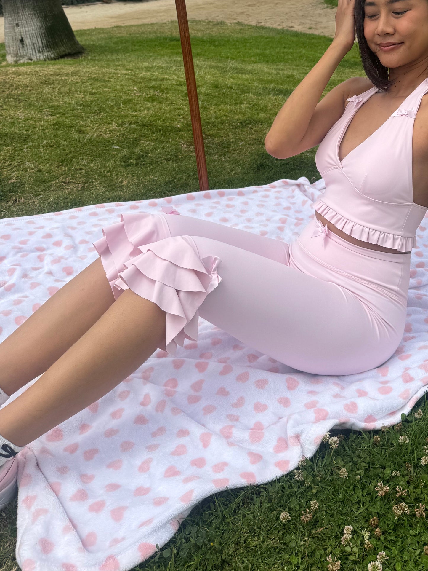 Juliana Ruffle Capris