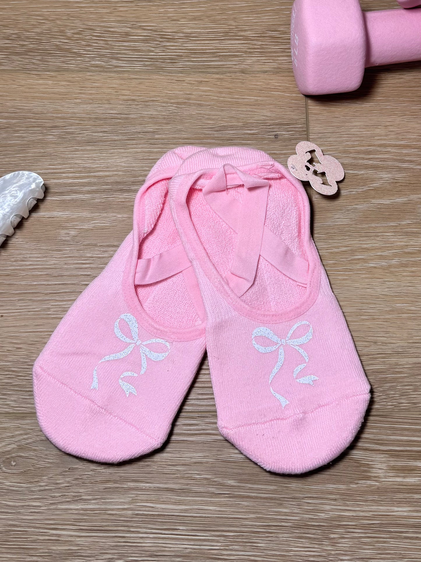 Pilates Princess Grip Socks - Bubblegum Pink